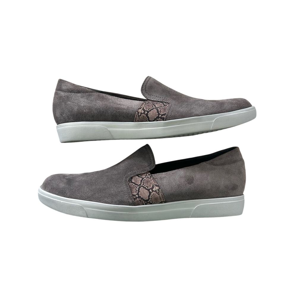 Munro Randie Women’s Slip-On Suede Snakeskin Gray Casual Sneakers Size 8.5 N View 4